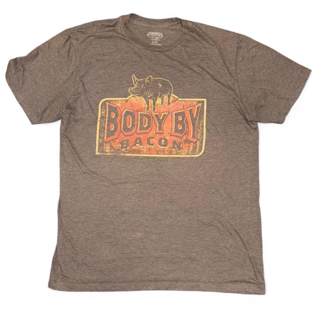 Body By Bacon Novelty Graphic T-Shirt – Sportsman’s Warehouse – Size Large